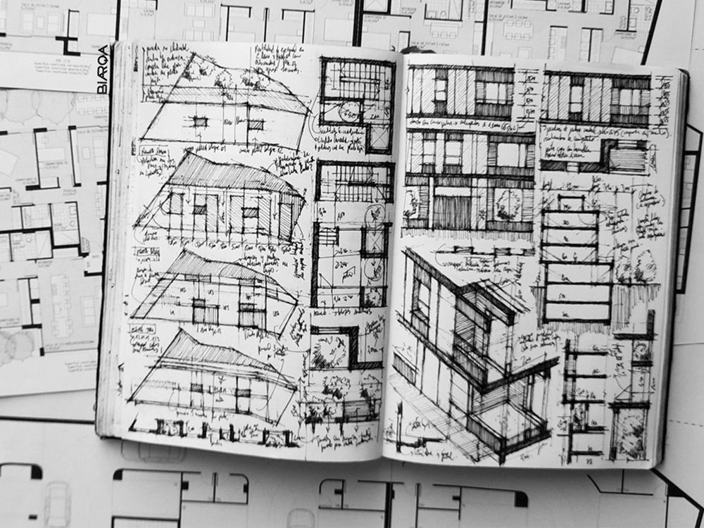 Cuaderno de bocetos de la propuesta