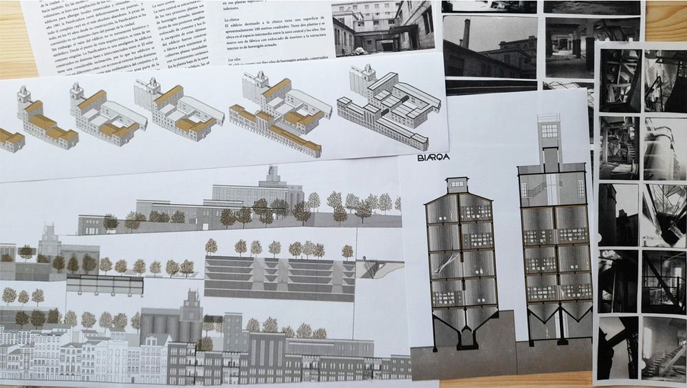 Infografía de la fachada principal del edificio